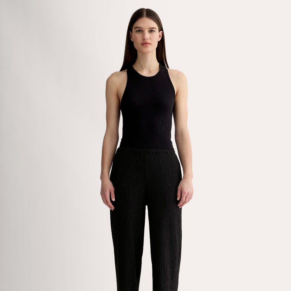 Everlane Women's Crinkle Pant in Black, Size Medium Brand New!